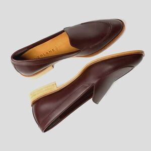 Everlane Modern Loafer Oxblood Burgundy Leather Size 7
